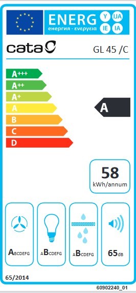 Etiqueta de Eficiencia Energética - 2030305