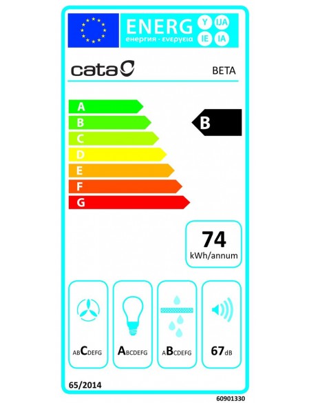 Campana Decorativa - Cata BETA 600, Inox