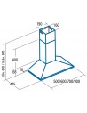 Campana Decorativa - Cata V 900, Inox