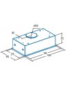 Campana Grupo Filtrante - Cata G50 LUX X, Inox