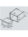 Microondas Integrable - Cata MC25GTC, Negro