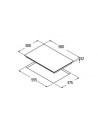 Placa Gas - Cata GIB6004X, Inox4f But