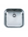 Fregadero Bajo Encimera - Mepamsa Square 45.40, Una Cubeta, Inox
