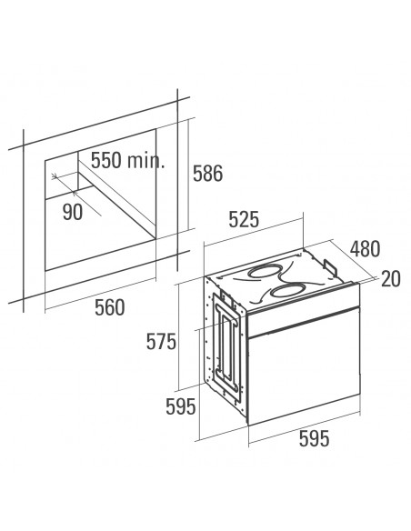 Horno Multifunción- Cata CM760ASBK,...