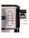 Cafetera Express - Ariete 1380, 15 Bares, Inox