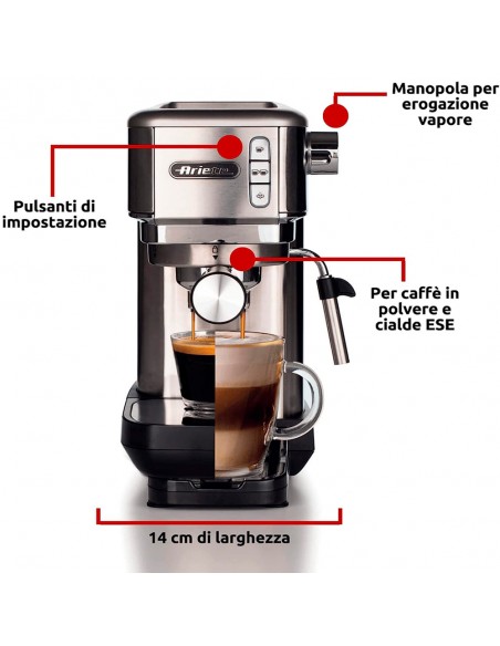 Cafetera Express - Ariete 1380, 15...