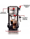 Cafetera Express - Ariete 1380, 15 Bares, Inox