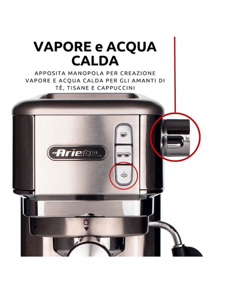 Cafetera Express - Ariete 1380, 15...