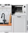 Microondas Integrable - Cecotec GrandHeat 2090, Grill, 1200 W, 21 Litros, Blanco