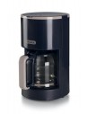 Cafetera Goteo - ARIETE 1394/00 Breakfast, 12 tazas, Grafito