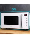Microondas Libre Instalación - Cecotec GrandHeat 2000, 700 W, 20 litros, Sin Plato, Blanco Microondas Libre Instalación - Cecotec GrandHeat 2000, 700 W, 20 litros, Sin Plato, Blanco