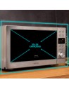 Microondas Libre Instalación - Cecotec GrandHeat 2000, 700 W, 20 litros, Sin Plato, Inox Microondas Libre Instalación - Cecotec GrandHeat 2000, 700 W, 20 litros, Sin Plato, Inox