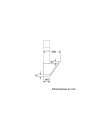 Campana Decorativa - Balay 3BC587GB, Eficiencia A, Blanco, Inclinada