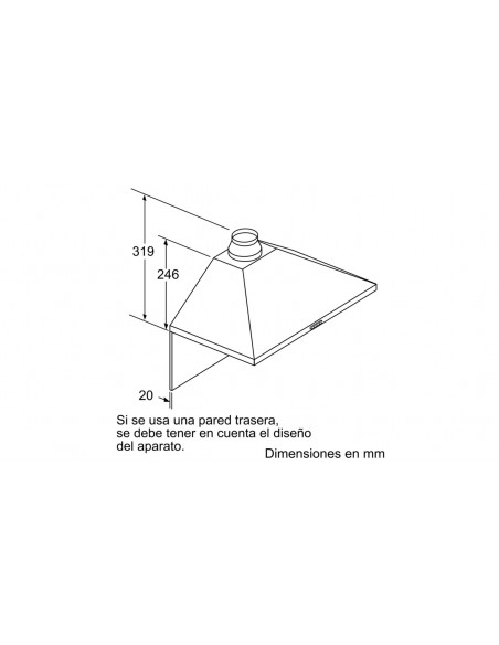 Campana Decorativa - Balay 3BC696MX,...