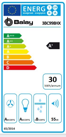 Etiqueta de Eficiencia Energética - 3BC998HX
