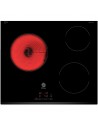 Placa Vitrocerámica - Balay 3EB714LR, 3 Zonas, 60 cm, Negro, Biselado