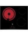 Placa Vitrocerámica - Balay 3EB715LR, 3 Zonas, 60 cm, Negro, Biselado