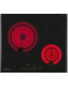 Placa Vitrocerámica - Balay 3EB765LQ, 3 Zonas, 60 cm, Negro, Biselado