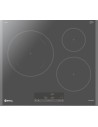 Placa Inducción - Balay 3EB865AQ, 3 Zonas, 60 cm, Gris Antracita, Biselado
