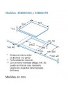 Placa Inducción - Balay 3EB865FR, 3 Zonas, 60 cm, Negro, Biselado