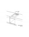 Placa Modular Inducción - Balay 3EB930LQ, 2 Zonas, 30 cm, Negro, Biselado