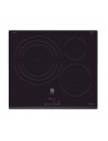 Placa Inducción - Balay 3EB967FR, 3 Zonas, 60 cm, Negro, Biselado