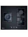 Placa Gas - Balay 3ETG663HB, 3 Zonas, 60 cm, Negro, Sin Marco