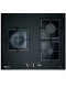 Placa Gas - Balay 3ETG663HN, 3 Zonas, 60 cm, Negro, Sin Marco