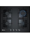 Placa Gas - Balay 3ETG664HB, 4 Zonas, 60 cm, Negro, Enrasado