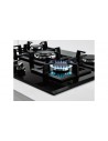 Placa Gas - Balay 3ETG676HB, 5 Zonas, 75 cm, Negro, Biselado
