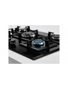 Placa Gas - Balay 3ETG676HB, 5 Zonas, 75 cm, Negro, Biselado