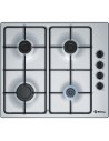 Placa Gas - Balay 3ETX464MB, 4 Zonas, 60 cm, Acero Inoxidable, Sin Marco