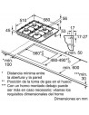 Placa Gas - Balay 3ETX464MB, 4 Zonas, 60 cm, Acero Inoxidable, Sin Marco