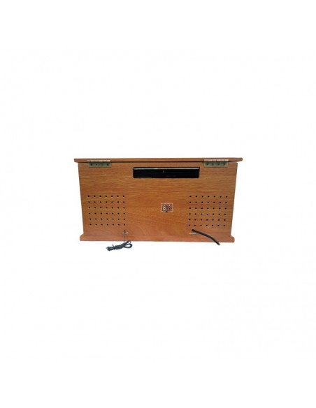 Tocadiscos - Sunstech PXRC52CDWD, Madera
