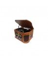 Tocadiscos - Sunstech PXRC52CDWD, Madera
