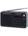 Radio Portátil - Sunstech RPDS32, Plata