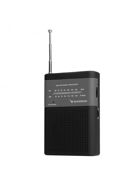 Radio Portátil - Sunstech RPS42, Negro