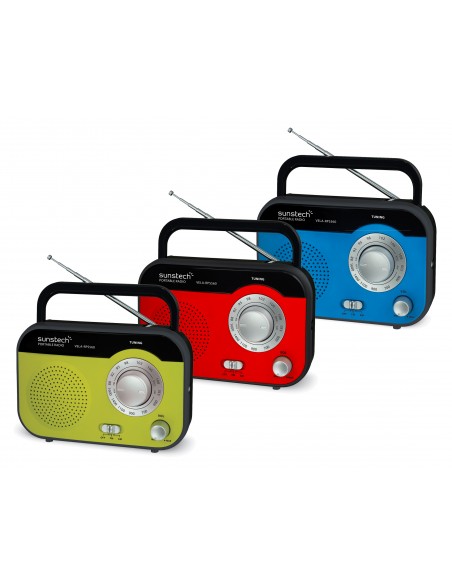 Radio Portátil - Sunstech RPS560, Verde