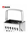Rallador - Alza Basic, Cuatro Caras, Inox
