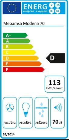 Etiqueta de Eficiencia Energética - 300.0541.585