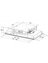 Campana Isla - Mepamsa Cielo Slim 120 Inox