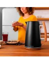 Hervidor - Cecotec ThermoSense 400 Black Woody, 3000W, 1,7 Litros, Negro