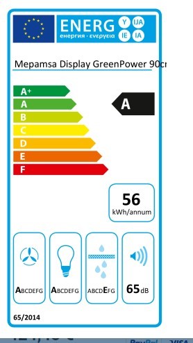Etiqueta de Eficiencia Energética - 110.0389.202
