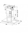 Campana Isla - Mepamsa Stilo 90 Inox