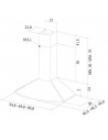 Campana Decorativa - Mepamsa Tender H 70 Inox