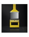 Cocina Inducción - Smeg CPF9IPYW, 90 cm, 5 zonas, Amarillo