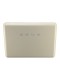 Campana Decorativa - Smeg KFAB75CR, Eficiencia A+, Crema, Inclinada