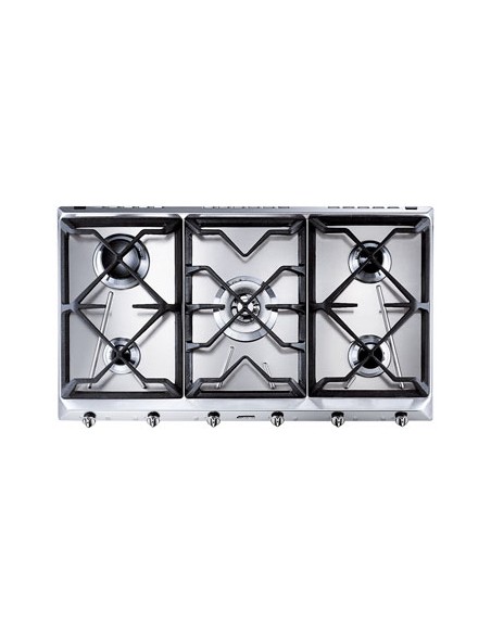 Placa Gas - Smeg SRV596GH5, 6 Zonas,...