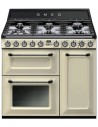 Cocina Gas - Smeg TR93P, Eficiencia A, 90 cm, 6 fuegos, Crema