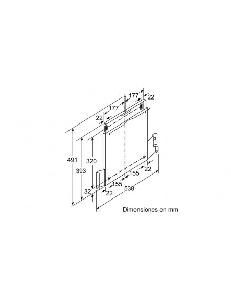 Kit Montaje Ocultar - Balay DSZ4660